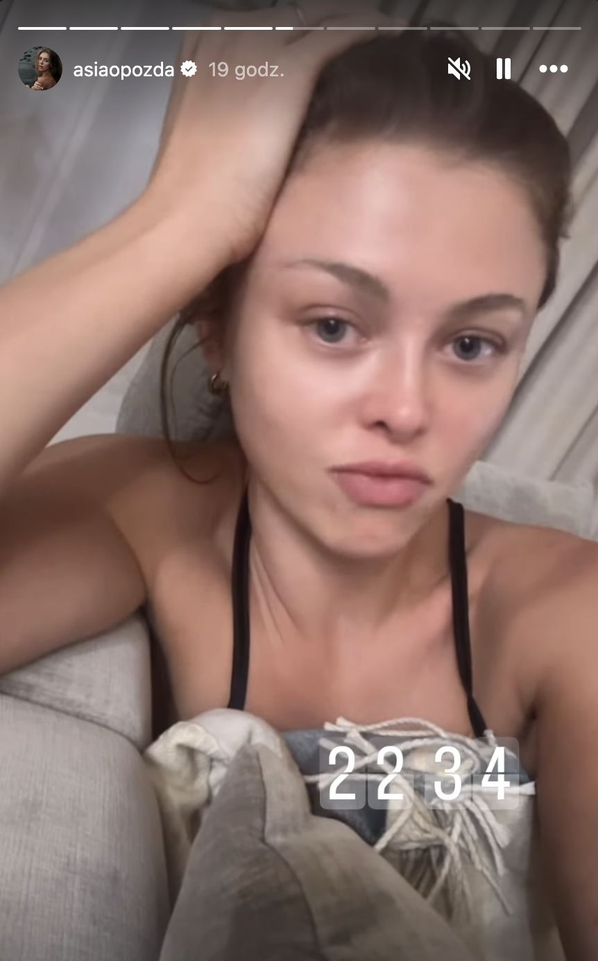 Joanna Opozda bez makijażu