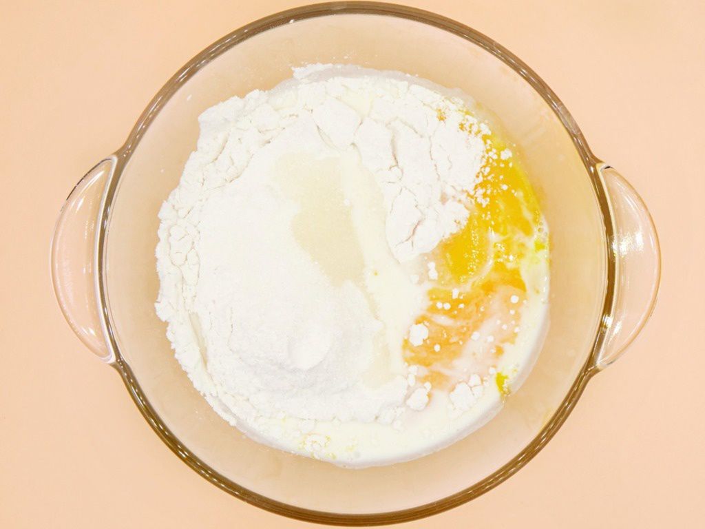 omlet biszkoptowy na slodko z bananem