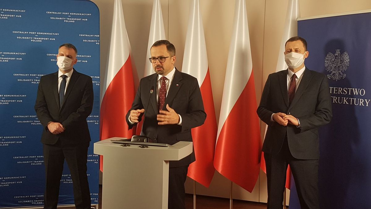 Marcin Horała ogłosił start Programu Dobrowolnych Nabyć. CPK rozpoczyna wykup nieruchomości