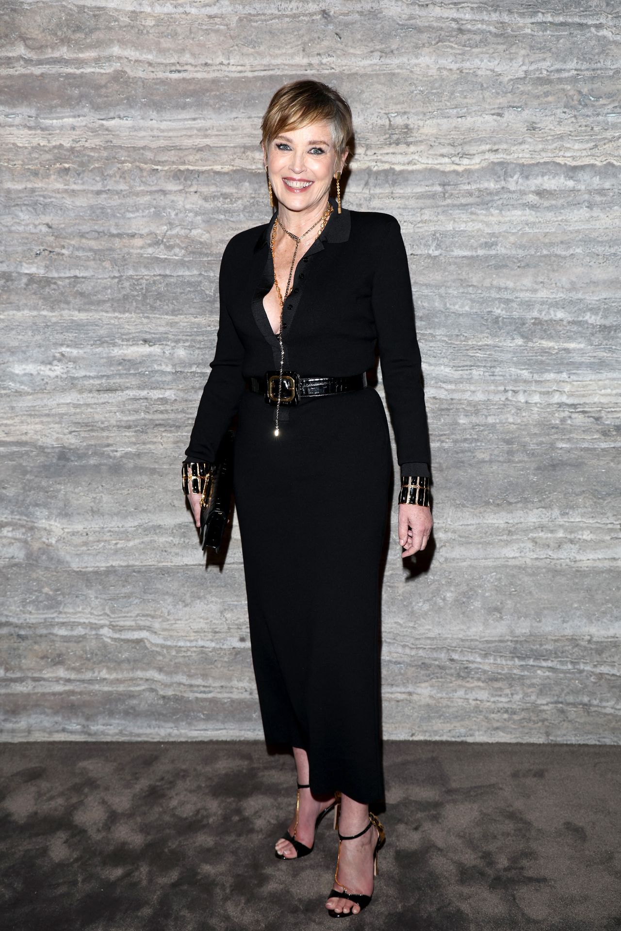 Gwiazdy na tygodniu mody w Mediolanie - Sharon Stone