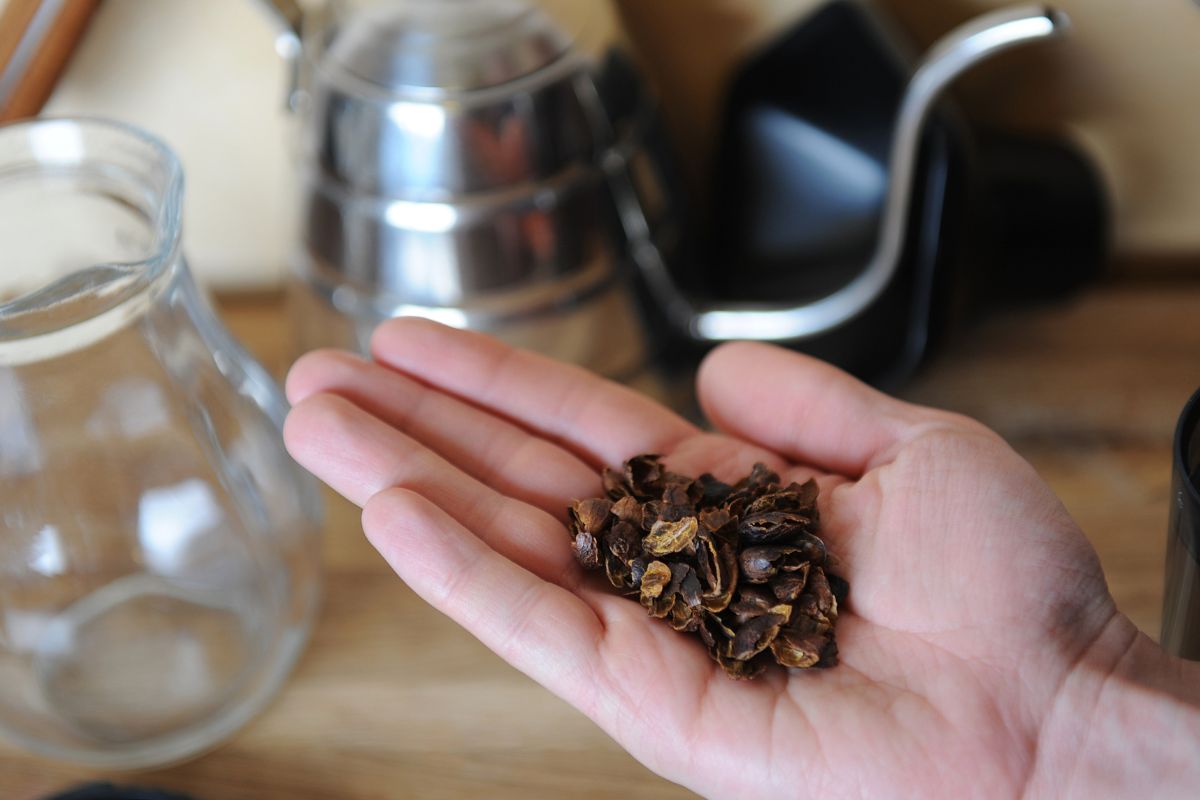 Cascara is a drink made from husks