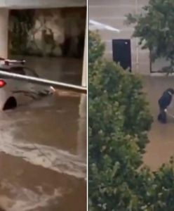 Załamanie pogody w Hiszpanii. Nagrania z Katalonii