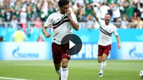 Mundial 2018. Korea Południowa - Meksyk: gol Carlosa Veli z rzutu karnego na 0:1 (TVP Sport)