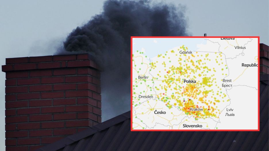 Smog 16 lutego 2024. Stan jakości powietrza w Polsce nie jest dobry
