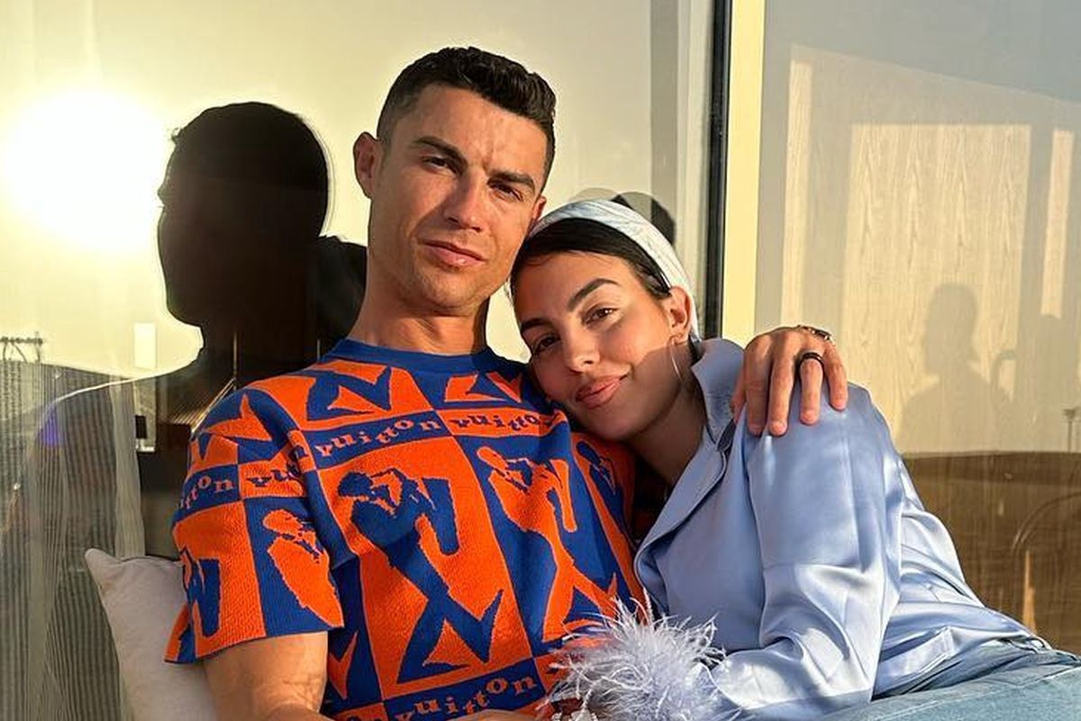Cristiano Ronaldo i jego partnerka Georgina Rodriguez