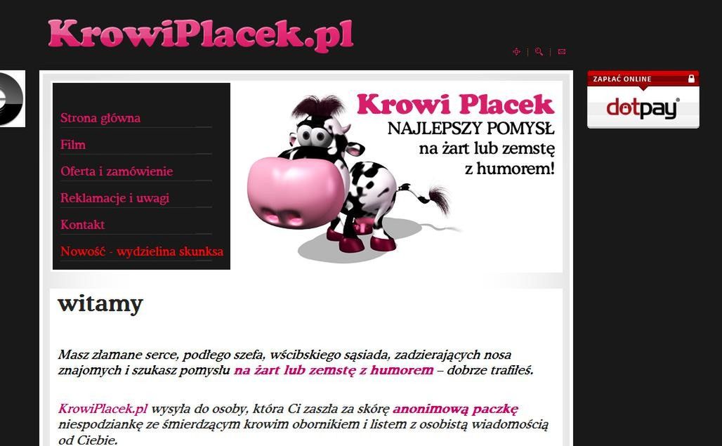 Krowiplacek.pl - śmierdzący biznes