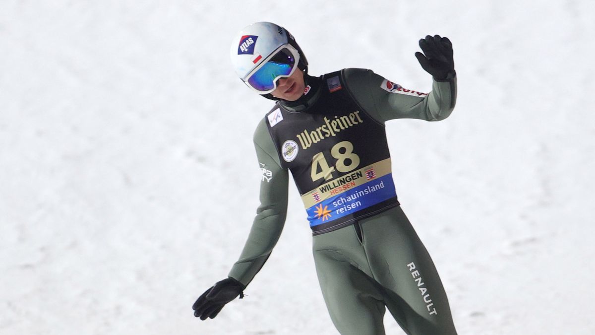 PAP/EPA / FRIEDEMANN VOGEL / Na zdjęciu: Kamil Stoch