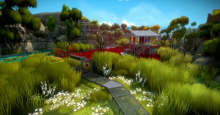 Radosne, jaskrawe kolory na nowych screenach z The Witness