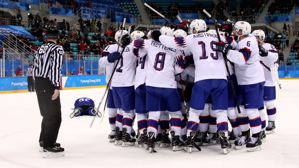 Zdjęcie okładkowe artykułu: Getty Images / Bruce Bennett / Na zdjęciu: Norwegowie cieszą się z wygranej