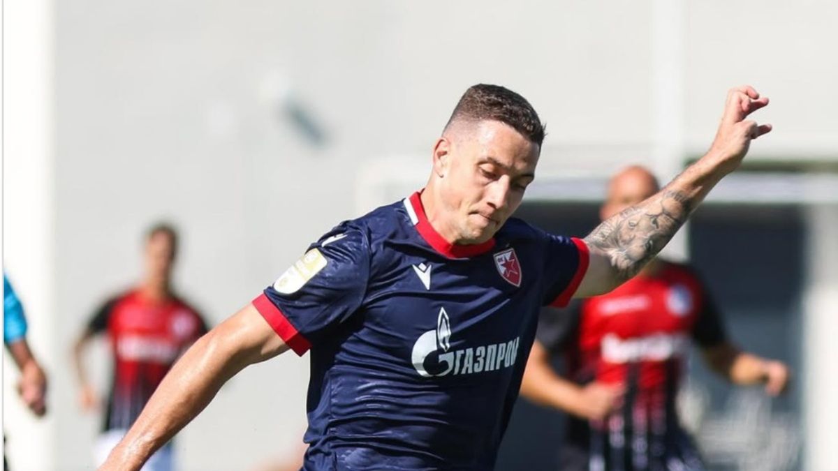 Instagram / FK Crvena zvezda / Piłkarz Crvenej zvezdy w 2025 roku