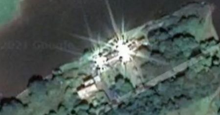 Rozbłyski widać aż z satelity. Odkrycie na Google Maps