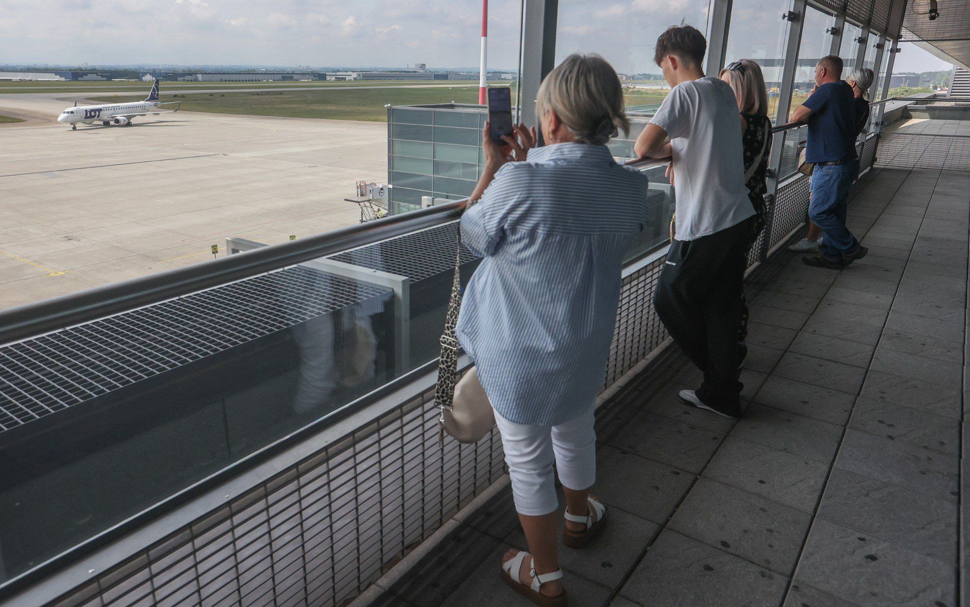 Taras widokowy na lotnisku Rzeszów Jasionka