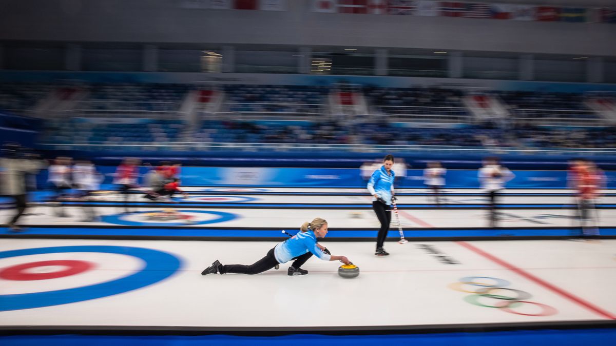 PAP/EPA / Na zdjęciu: curling podczas IO