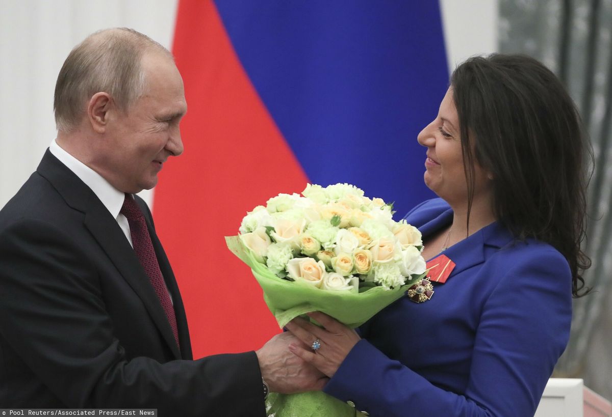 Władimir Putin i Margarita Simonian / Zdj. archiwalne 