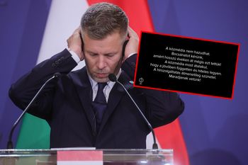 Węgierska telewizja państwowa przerwała nadawanie. Pokazali komunikat