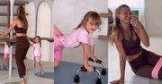 Laura Lewandowska ostro ćwiczy pod okiem mamy. Ania dopinguje córkę: "No dawaj, dawaj!" Rośnie jej konkurencja?