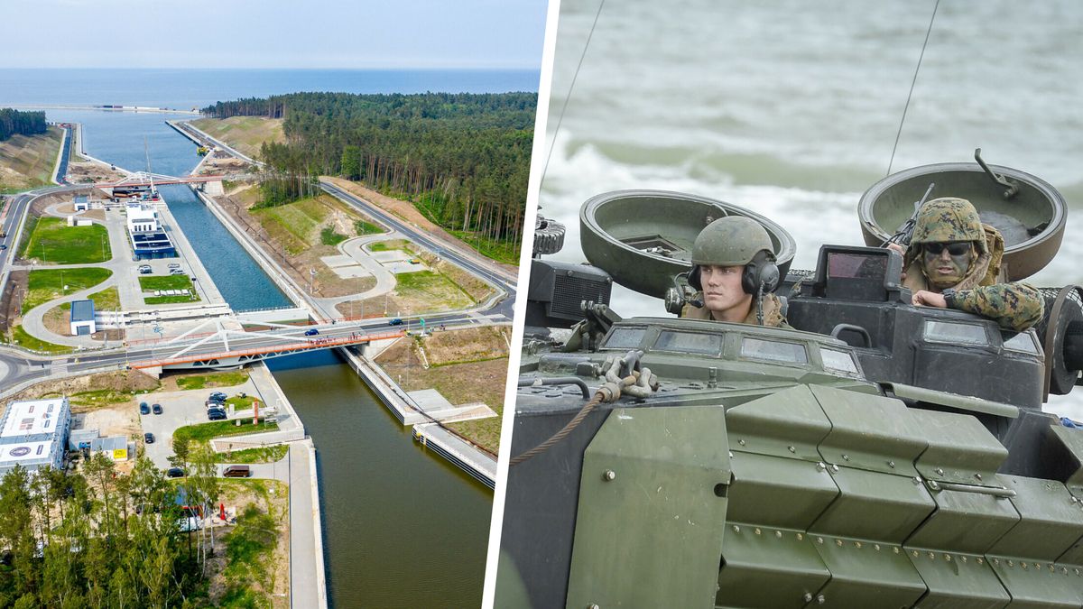 Przekop Mierzei Wiślanej ma zdaniem polityków Zjednoczonej Prawicy poprawić bezpieczeństwo Polski 