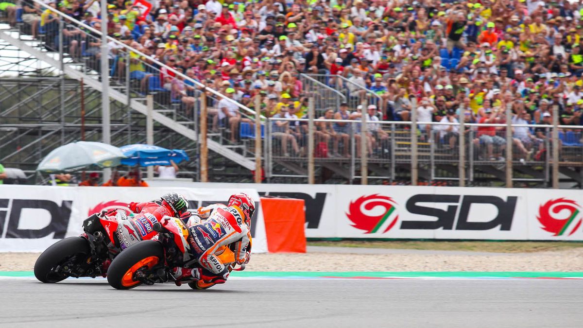 WP SportoweFakty / Katarzyna Łapczyńska / Na zdjęciu: Jorge Lorenzo i Marc Marquez (po prawej)