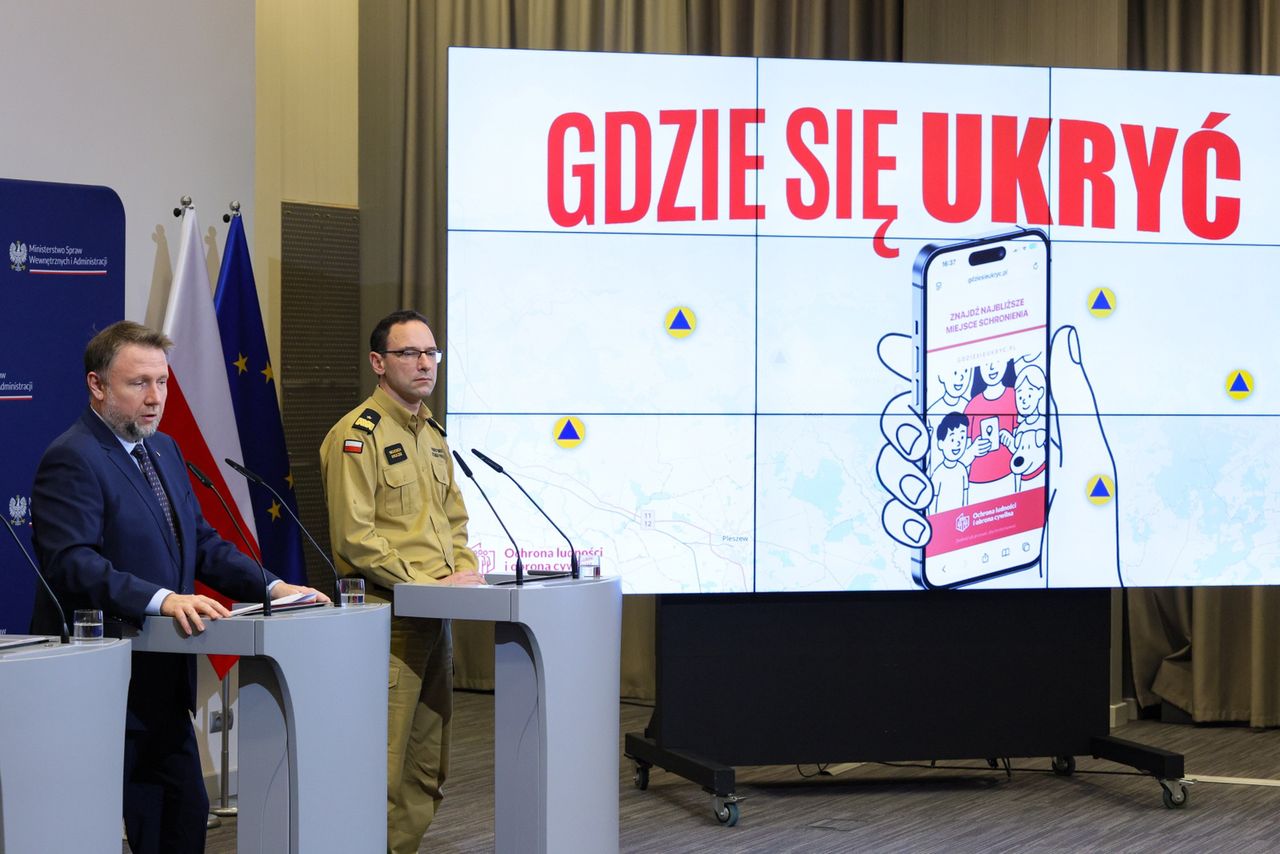 Ministerstwo uruchamia specjalną aplikację. Pokaże, gdzie znajduje się najbliższy schron