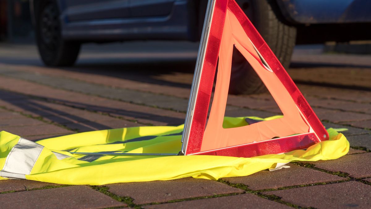 Trójkąt ostrzegawczy - foto ilustracyjne