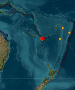 Trzęsienie ziemi na południowym Pacyfiku. Ostrzeżenie przed tsunami dla kilku krajów