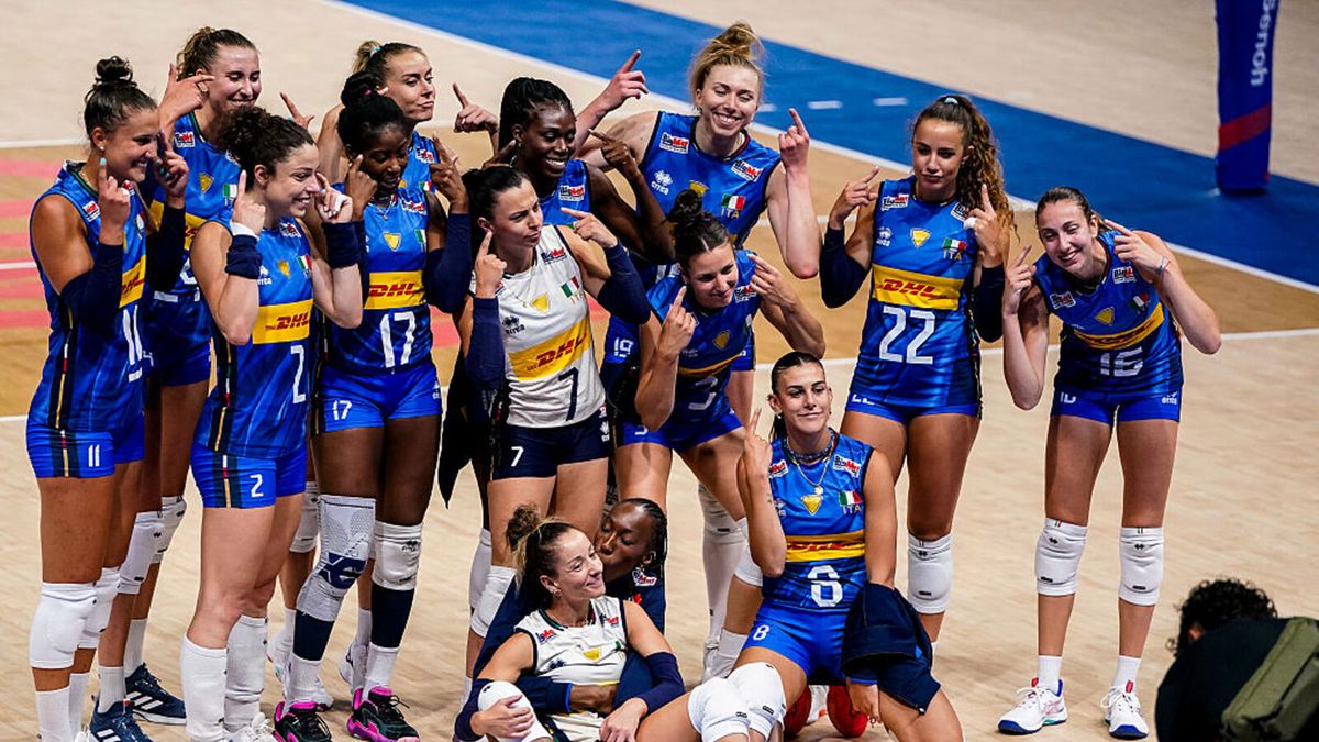 Getty Images / Rene Nijhuis / siatkarki reprezentacji Włoch