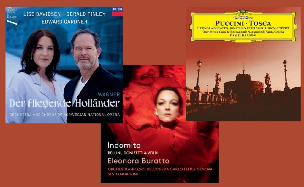 „Latający Holender” (DECCA)| „Tosca” (Deutsche Grammophon) | „Indomita” (Pentatone) © ORFEO