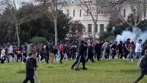 Bójka w Barcelonie. Zobacz, co się działo przed meczem