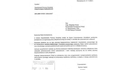 Policjanci z Radzynia Podlaskiego docenieni za pracę w ośrodku w Bezwoli