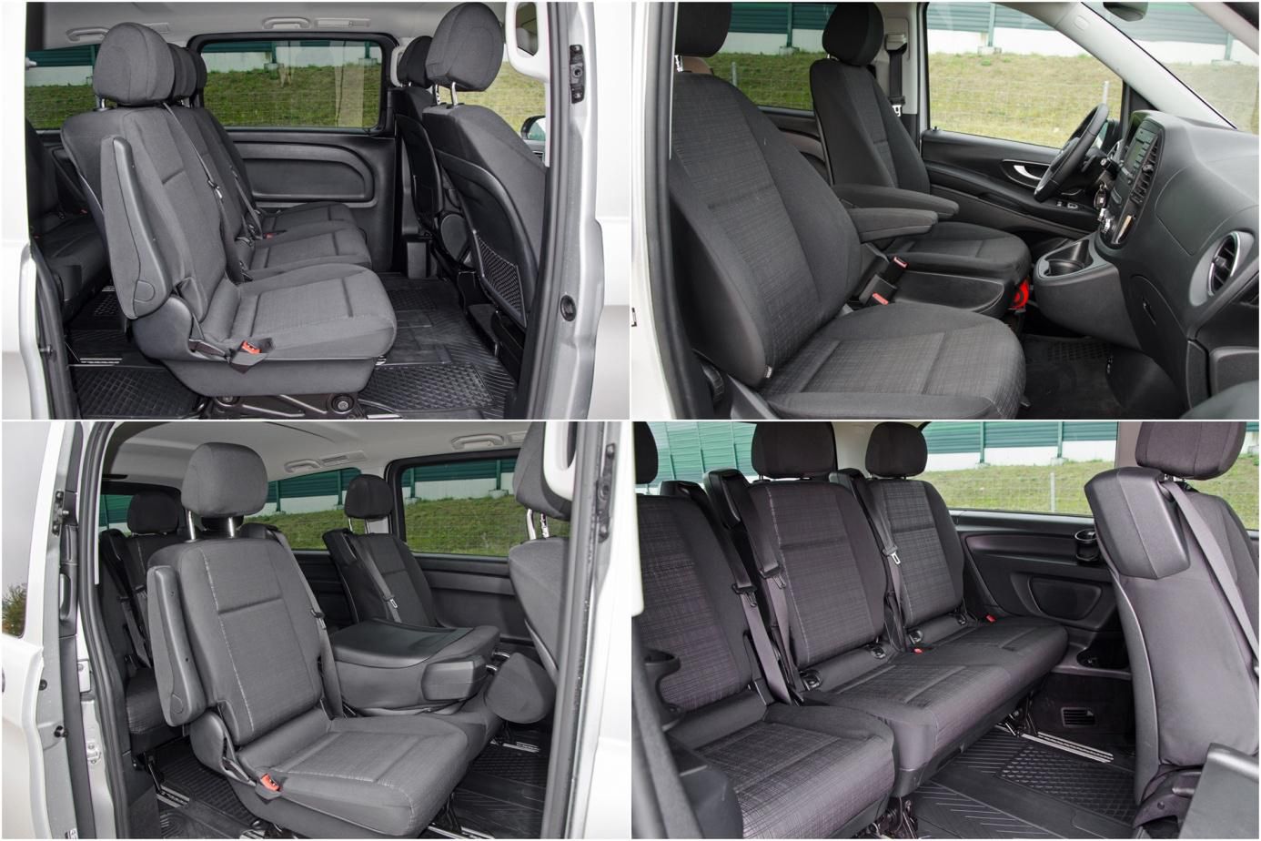 Trzy rzędy siedzeń, a na każdym z nich przestronnie i wygodnie