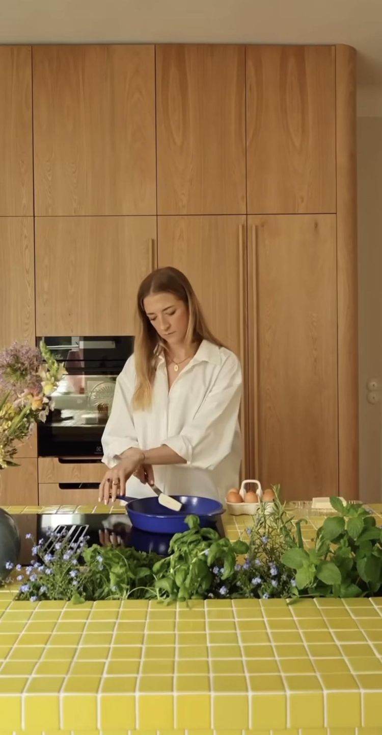 Lara Gessler chwali się kuchnią