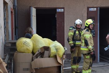 Bydgoszcz: Pożar przy ul. Puszczykowej. Ewakuowano dwie osoby