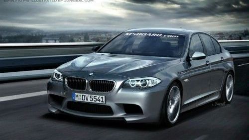BMW M5 (F10) - pierwsze rendery 1