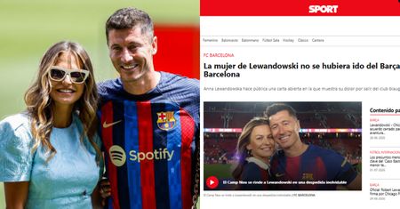 Hiszpańskie media rozpisują się o Annie Lewandowskiej po jej wpisie. "Nie chciała opuszczać Barcelony"