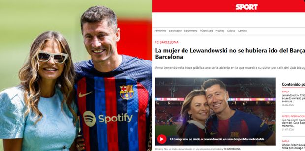 Hiszpańskie media rozpisują się o Annie Lewandowskiej po jej wpisie. "Nie chciała opuszczać Barcelony"