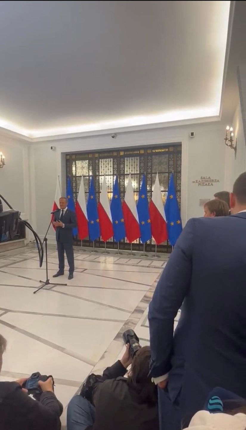 Konferencja Donalda Tuska