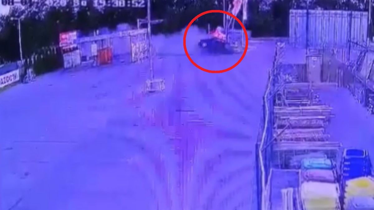 Kolizja miała miejsce na ulicy Brodowskiej w Środzie Wielkopolskiej 