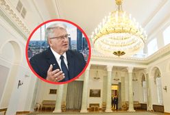 Komorowski skrytykował Pałac Prezydencki. "Kompletne bezguście"