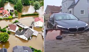 Południowe Niemcy pod wodą. Ulice w Bawarii zamieniły się w rzeki