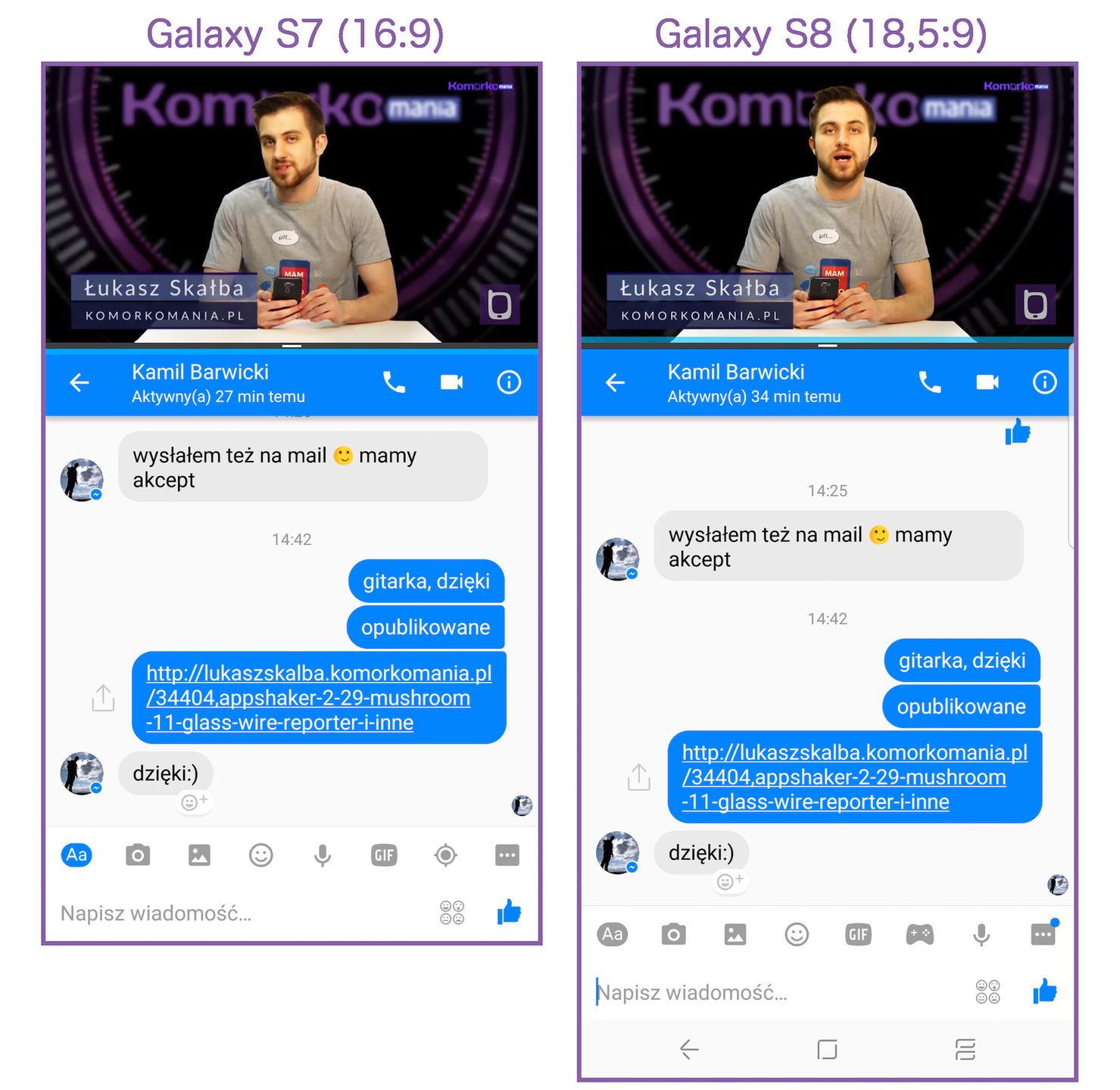 Galaxy S8 - sprawdziłem, czy ekran Infinity Display 18,5:9 robi różnicę. Robi 8