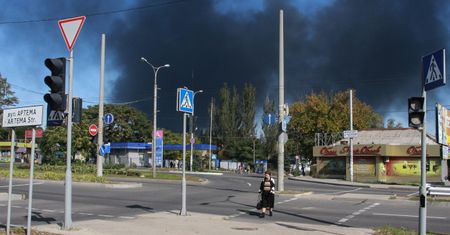 Wojna na Ukrainie. Donieck został zbombardowany