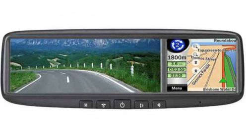 Zamiast lusterka... nawigacja GPS. 1