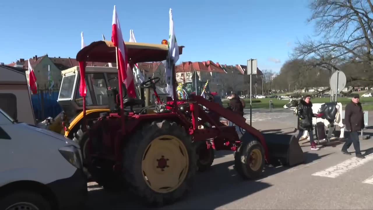 “Co nam dymisja pomaga?” Rolnicy kontynuują protest w Szczecinie po rezygnacji ministra rolnictwa