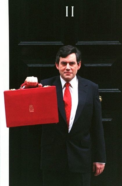 Gordon Brown najgorzej ubranym mężczyzną