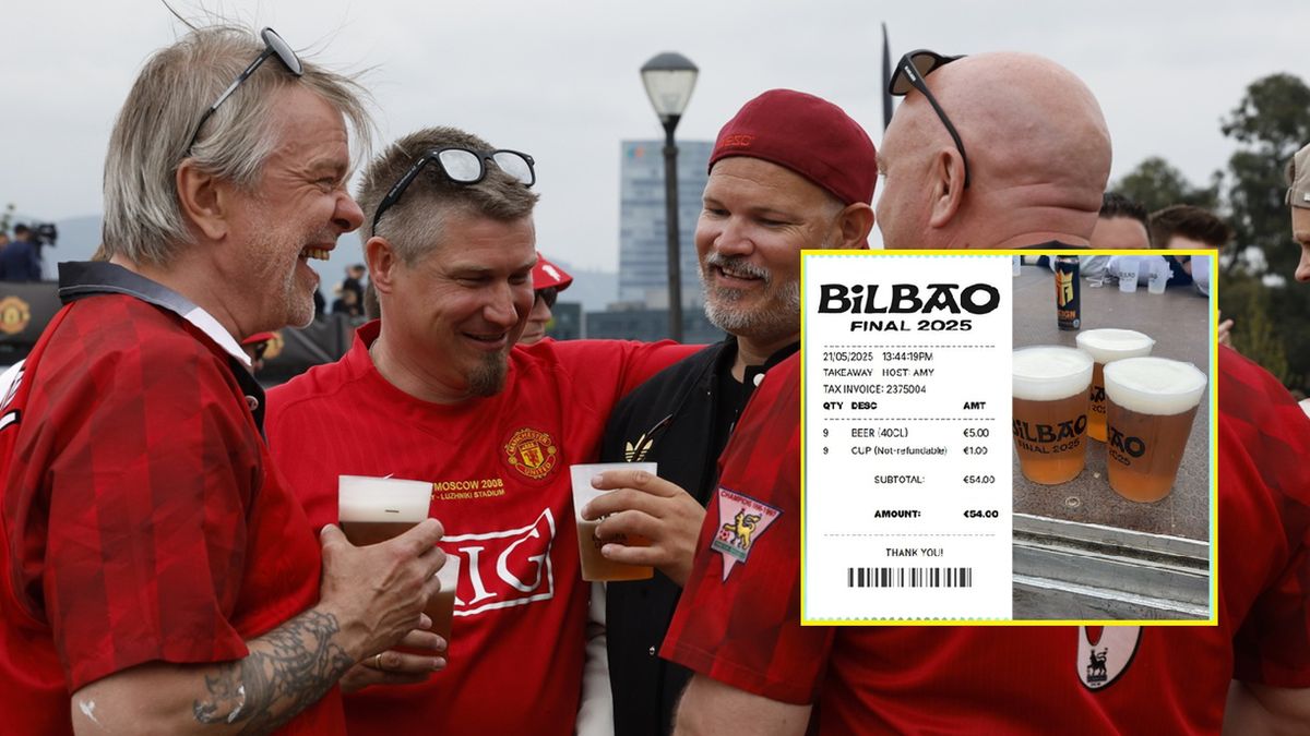   / EPA/MIGUEL TONA / Na zdjęciu: kibice Manchesteru United