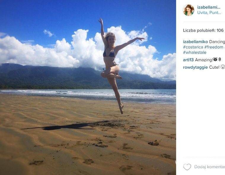 Iza Miko na Instagramie