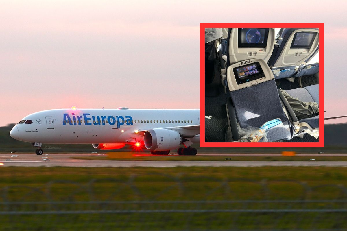 Passengers on the flight to Uruguay experienced a nightmare.