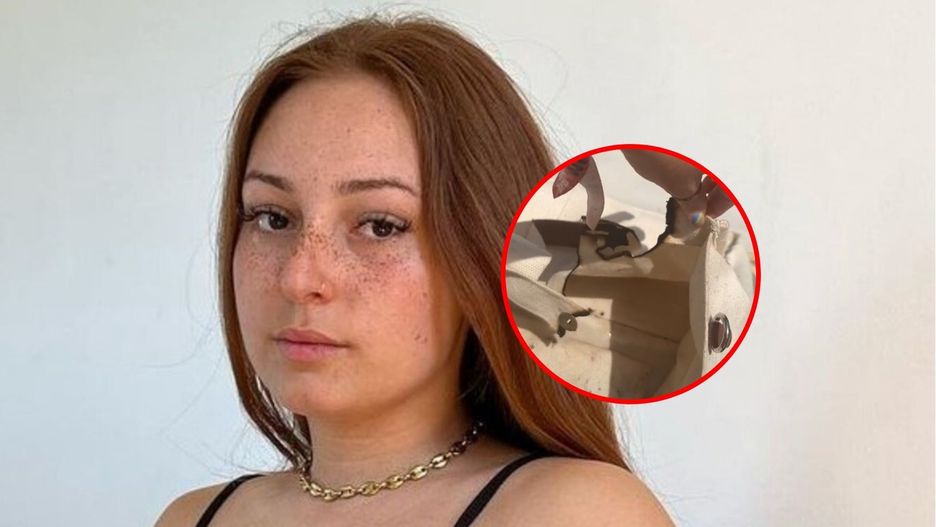 TikTokerka pokazała torebkę, która spłonęła na słońcu