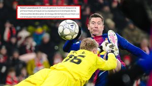 Do przerwy katastrofa. A potem? Tak Hiszpanie ocenili Lewandowskiego