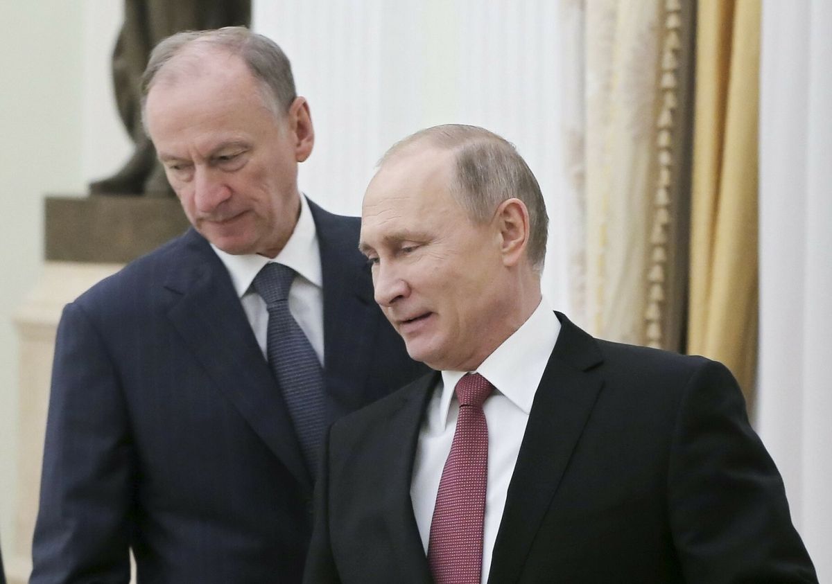 Nikołaj Patuszew i Władimir Putin
